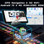 [4+128G] Car Radio for Toyota Prius C 2012 2013 2014 Carplay & Android Auto