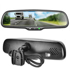 Master Tailgaters 10.5" OEM Rear View Mirror with 4.3" LCD Screen + OnStar Buttons for Existing Wiring | Rearview Universal Fit | Auto Adjusting Brightness LCD | Anti Glare | Full Mirror Replacement