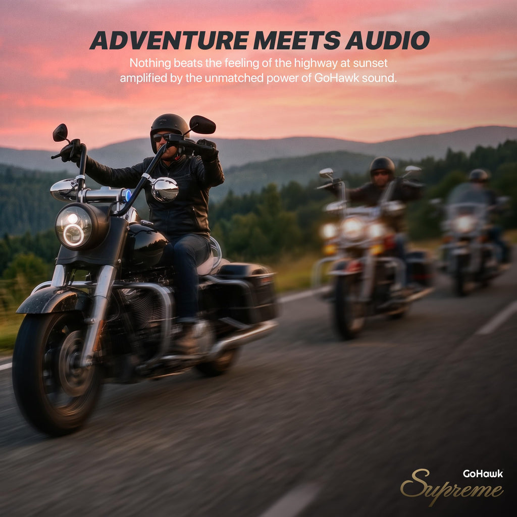 Bluetooth Motorcycle Speakers Waterproof 10-Speaker Motorcycle Radio