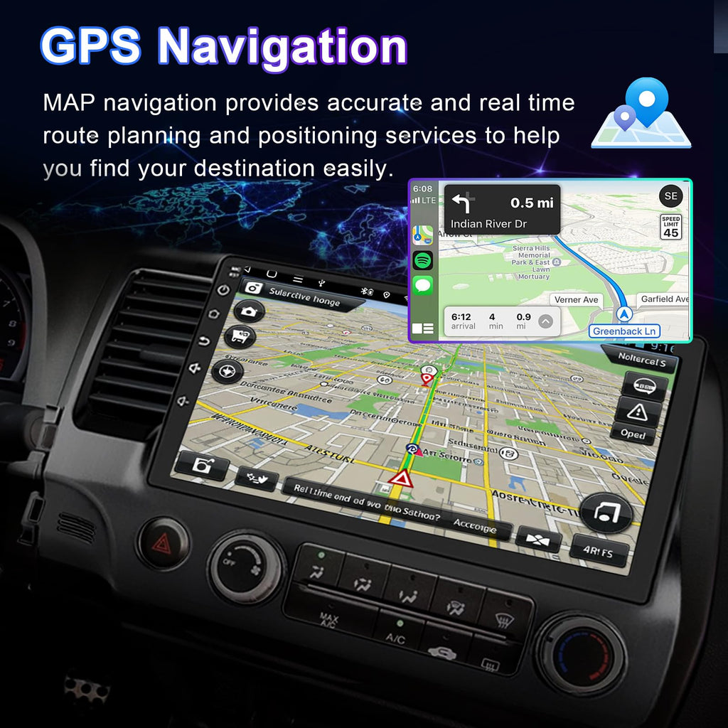 9.7'' Android 13.0 Car Radio Stereo for Ford Transit 2013 2014 2015 2016 2017 2018 2019,for Ford Transit Custom 2014-2019 Touchscreen Radio with Carplay & Android Auto Support Bluetooth (4+64G)