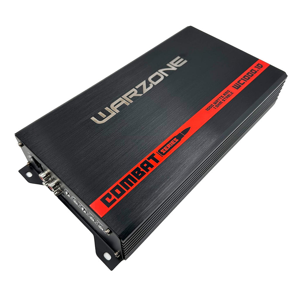 Warzone Series 700W 5-Channel Class D Car Audio Amplifier - True RMS Power, 1/2/4 Ohm Stable, Remote Subwoofer Level Control, Multi-Channel Vehicle Sound System Amp