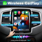 Wireless Carplay & Android Auto Module for Volvo XC90/XC60/XC40/S90/S60/V60/V40 2016-2022 Carplay Retrofit Kit Sensus Upgrade Seamless Connectivity Support Original Camera/SWC