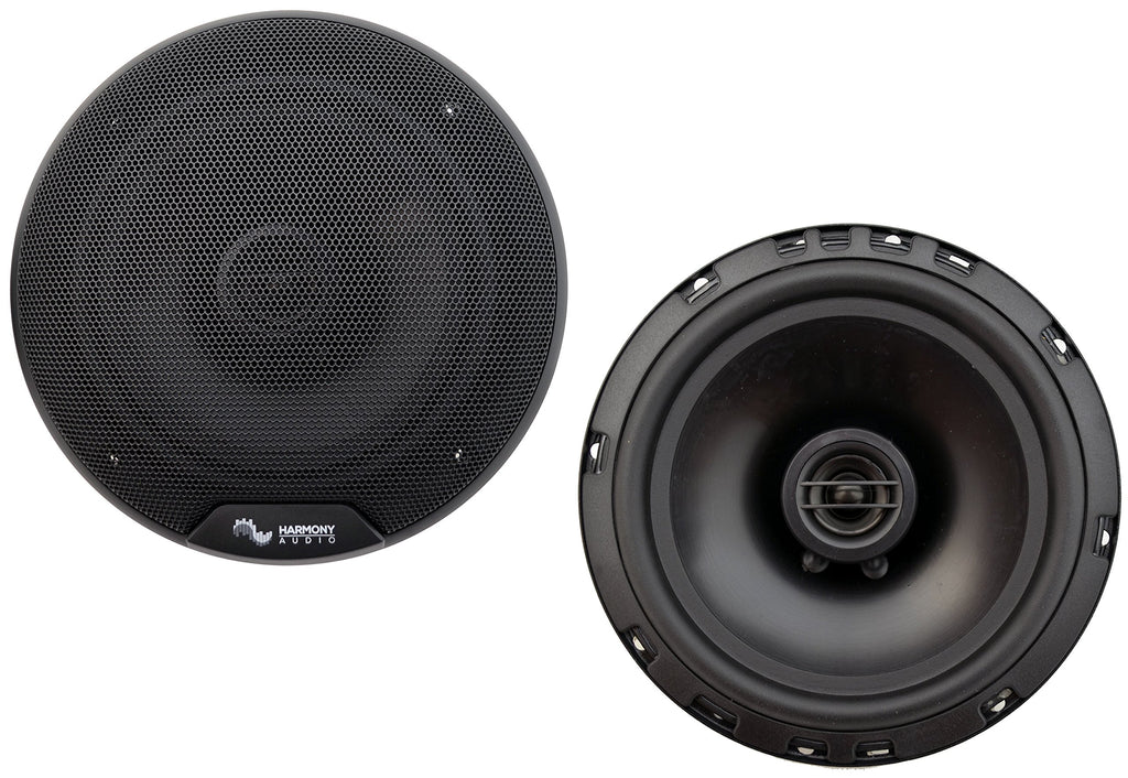 Harmony Audio Fits Mercedes C-Class 2005-2007 Speaker Amp Bundle R65 Pair