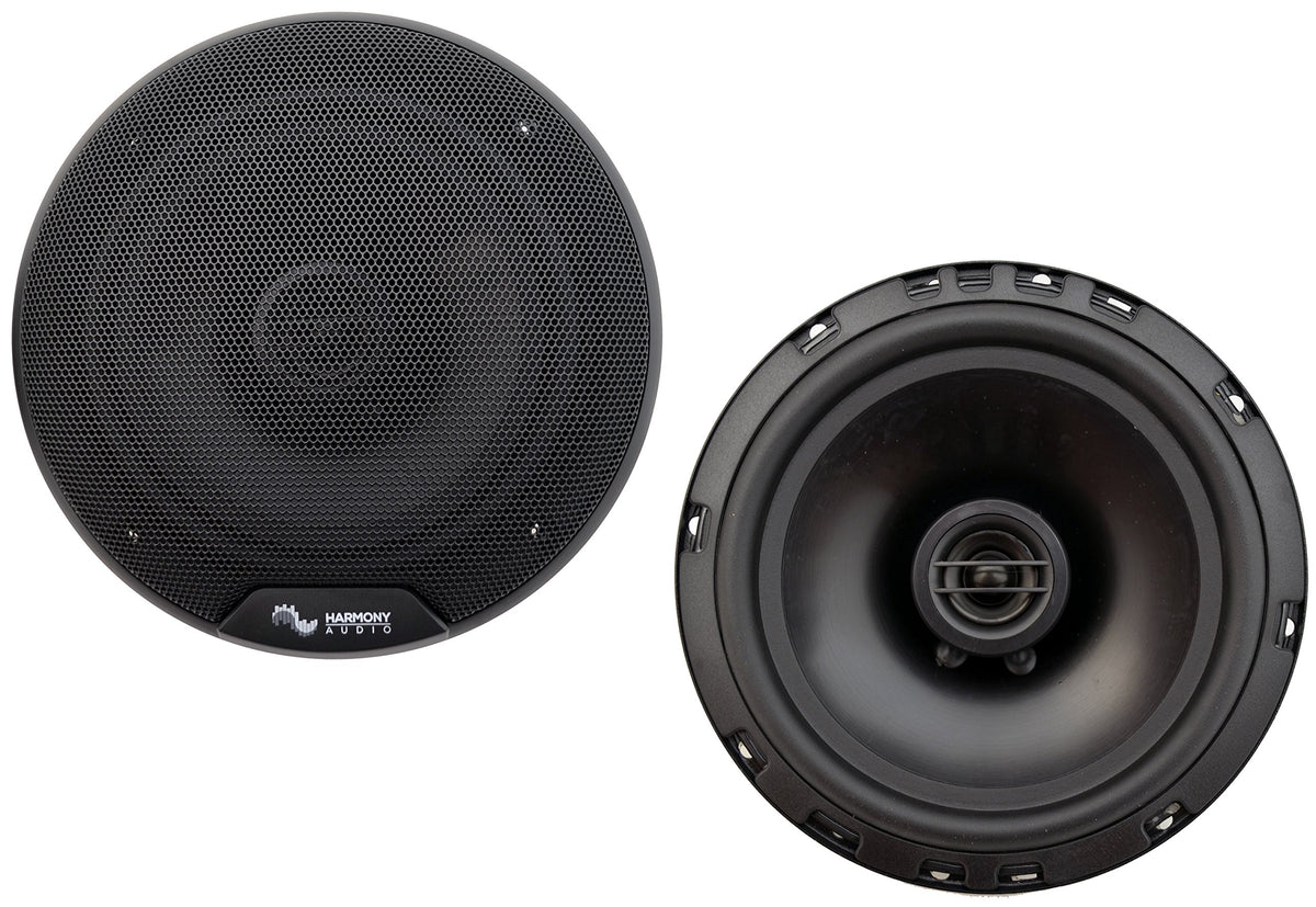 Harmony Audio Fits Mercedes C-Class 2005-2007 Speaker Amp Bundle R65 Pair