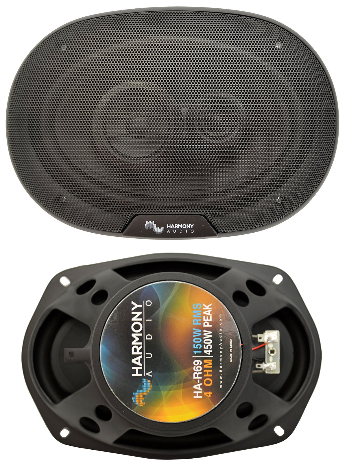 Loaded Dual 6x9 Speaker Box Enclosures Fits 1987-1995 Jeep Wrangler YJ
