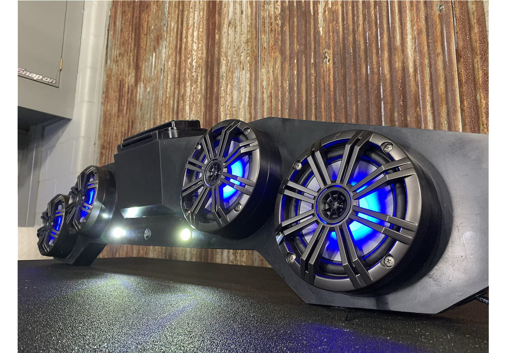 Cam am x3 RGB Radio Stereo Light up Audio System