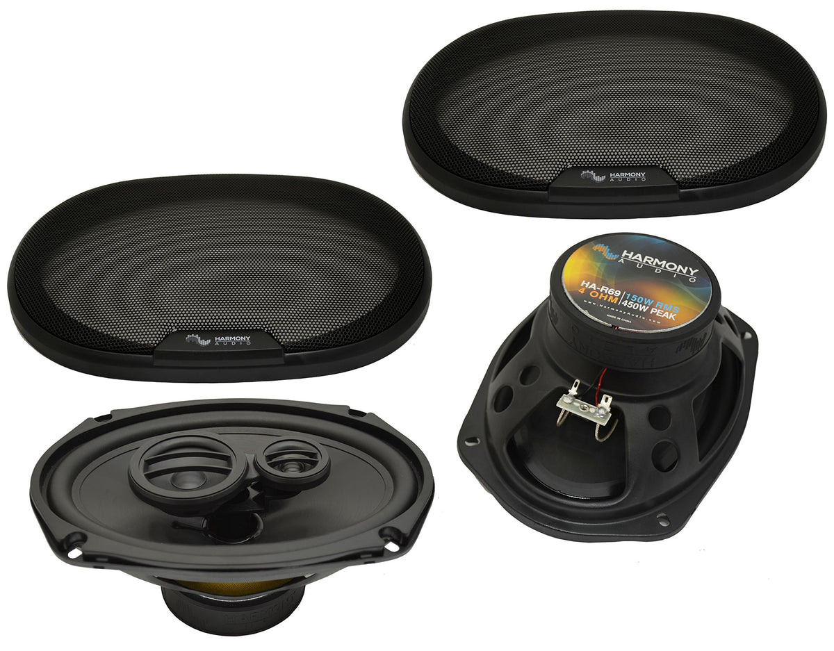 Harmony Audio Amp and Speaker Bundle Fits Dodge Ram 2500 3500 2003-2005