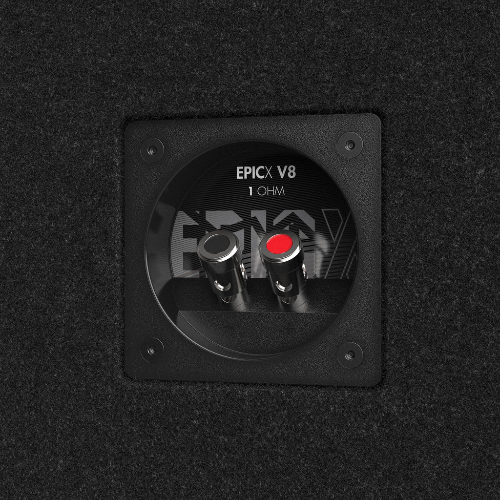 AudioControl EPICX 8" Loaded Vented Subwoofer Enclosure, 600W, 1 Ohm