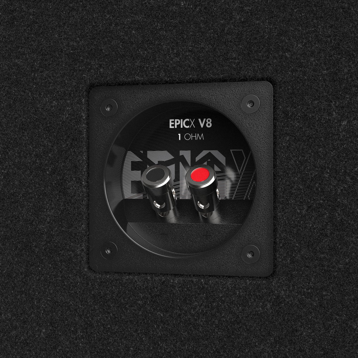 AudioControl EPICX 8" Loaded Vented Subwoofer Enclosure, 600W, 1 Ohm