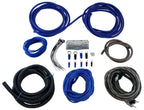 Kicker L7T 8 Inch Shallow Mount Subwoofer Amp Combo with Wiring Kit